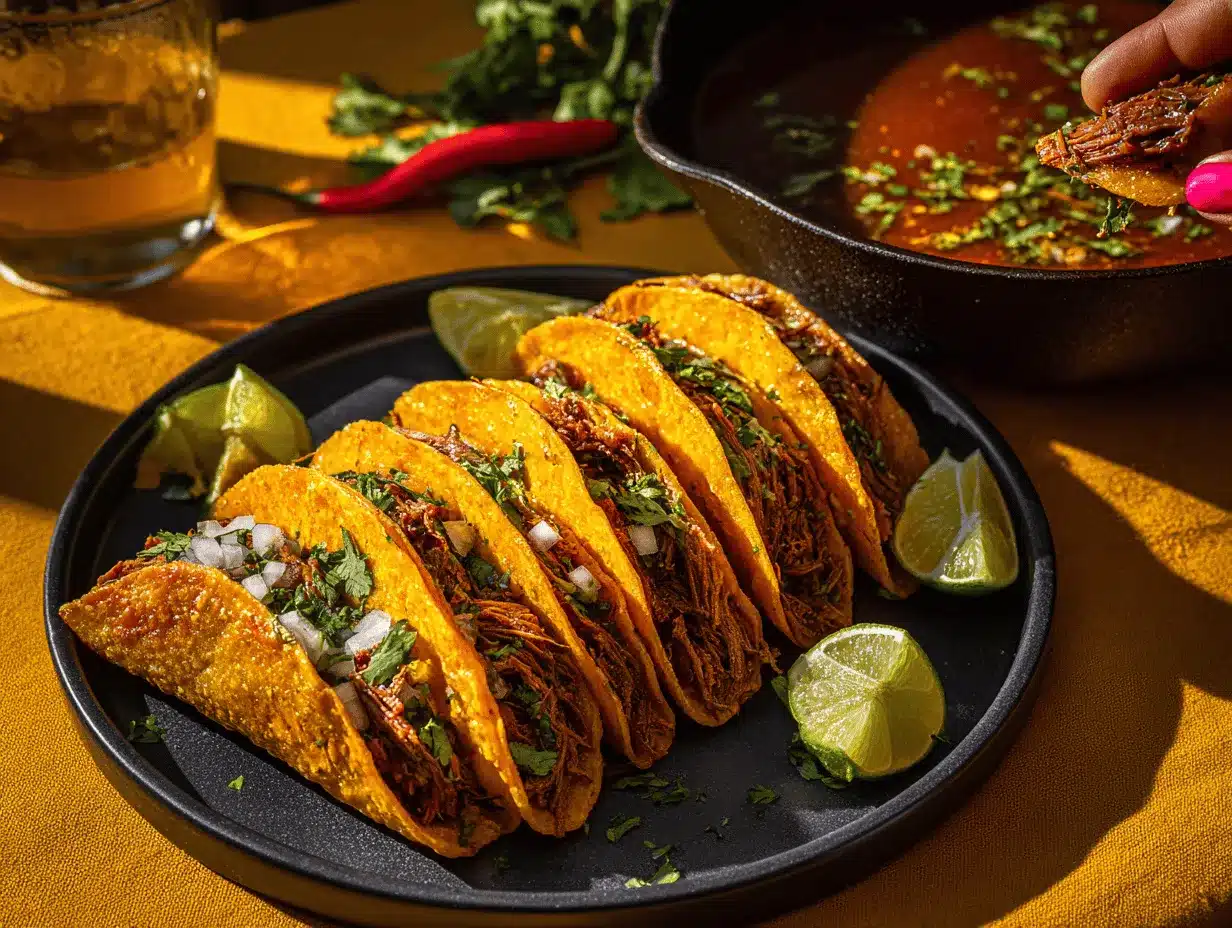 birria tacos preparation steps