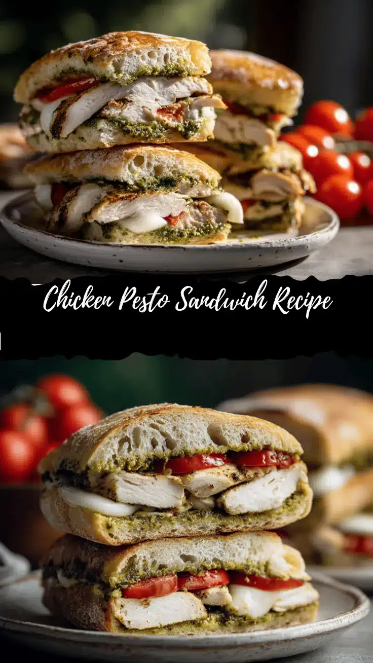 chicken pesto sandwich recipe