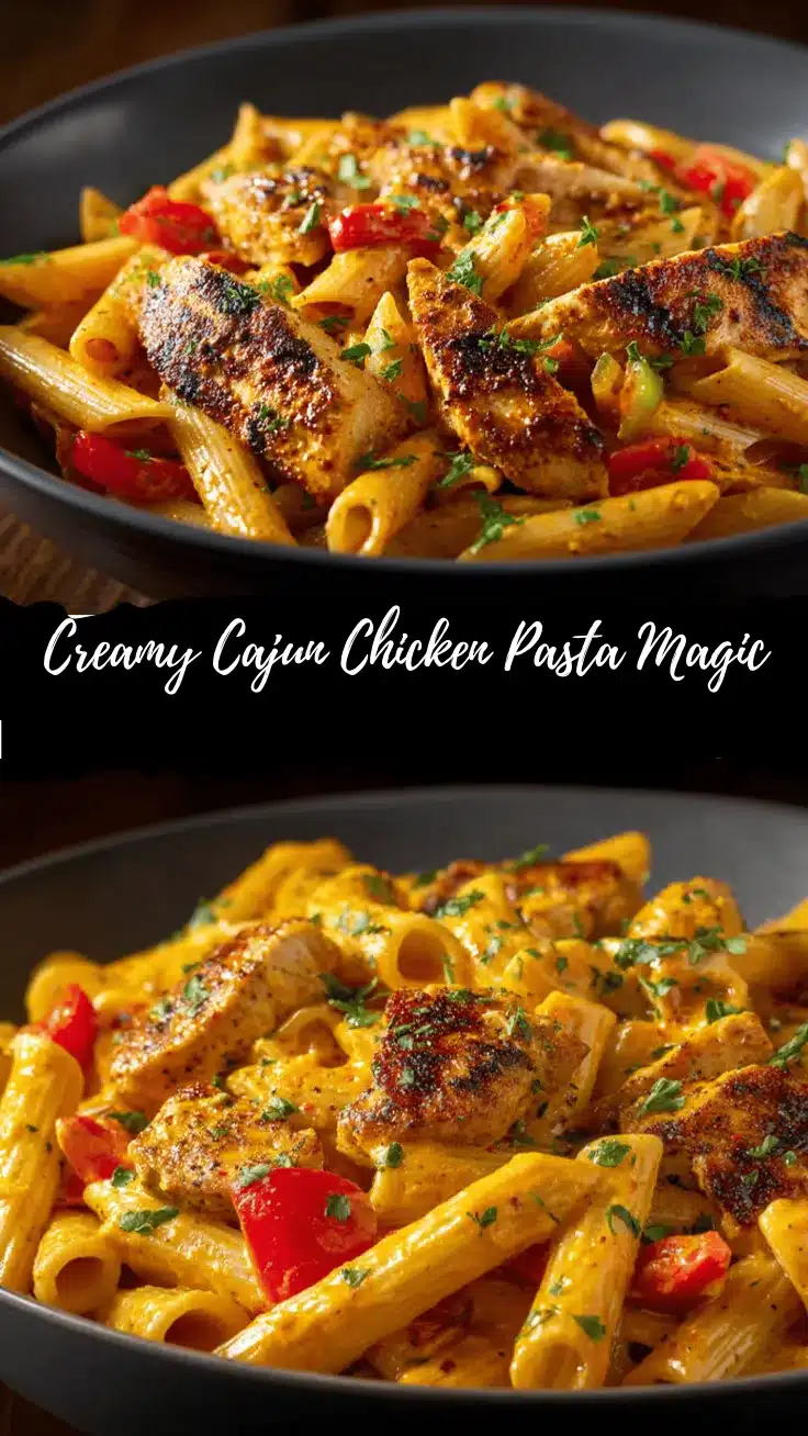 creamy Cajun chicken pasta recipe