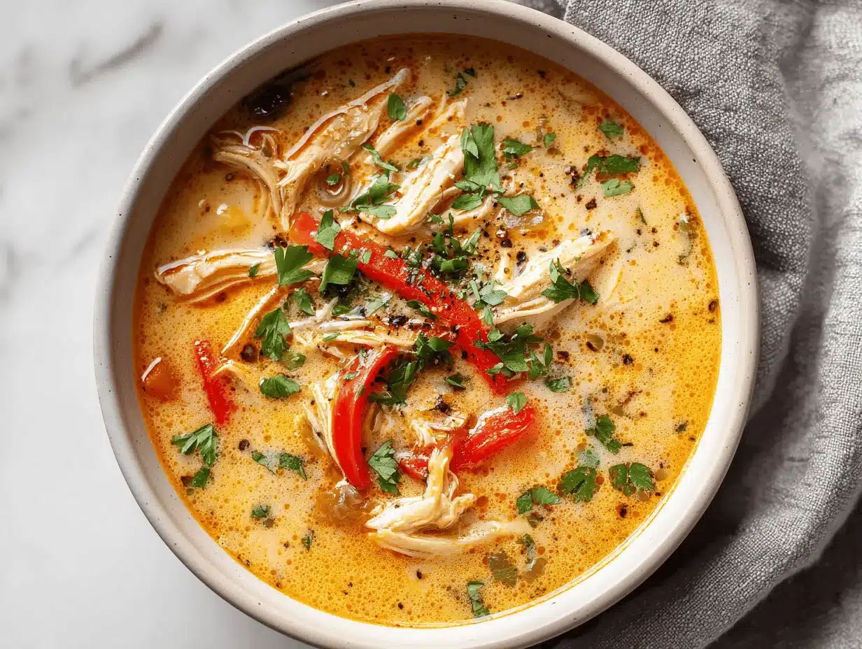 creamy-cajun-chicken-soup creamy Cajun chicken soup - featured image