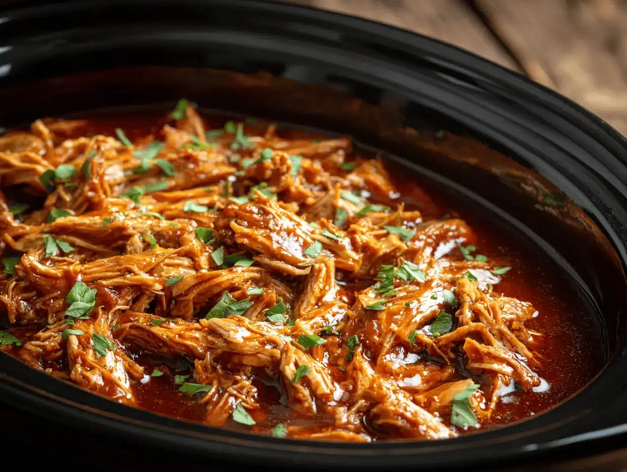 crock pot bourbon chicken preparation steps
