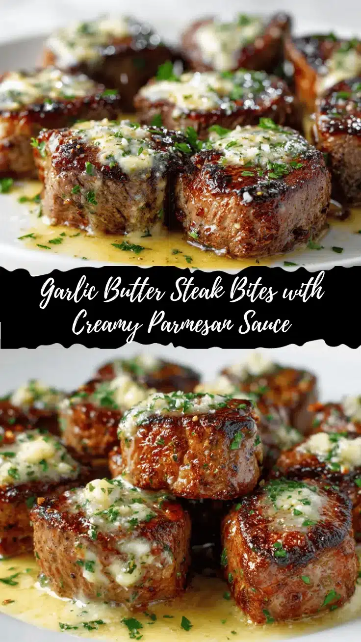garlic butter steak bites recipe