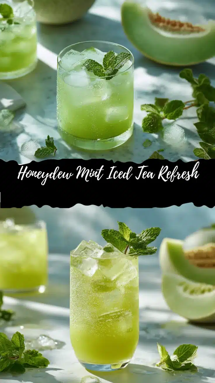 honeydew mint iced tea recipe