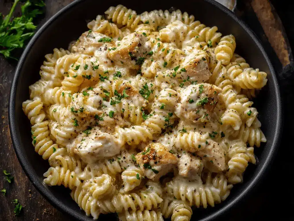 Parmesan chicken pasta - featured image