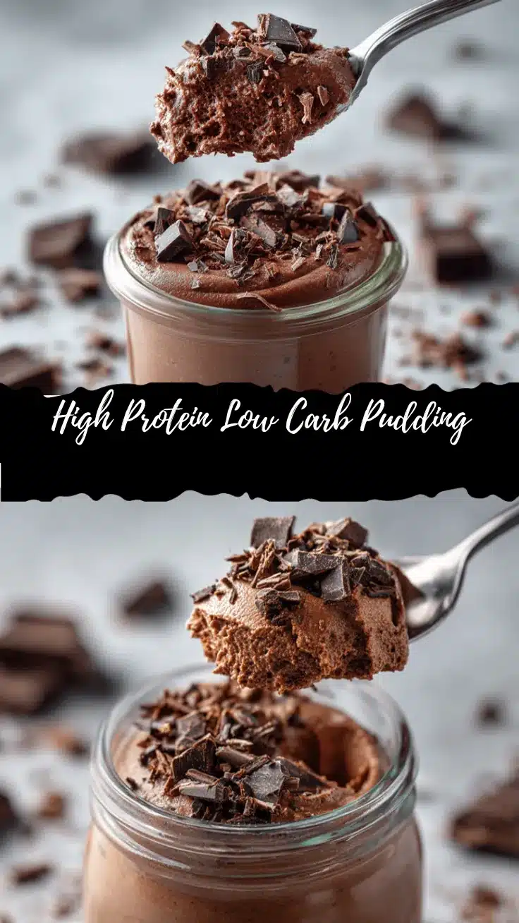 protein-packed pudding recipe