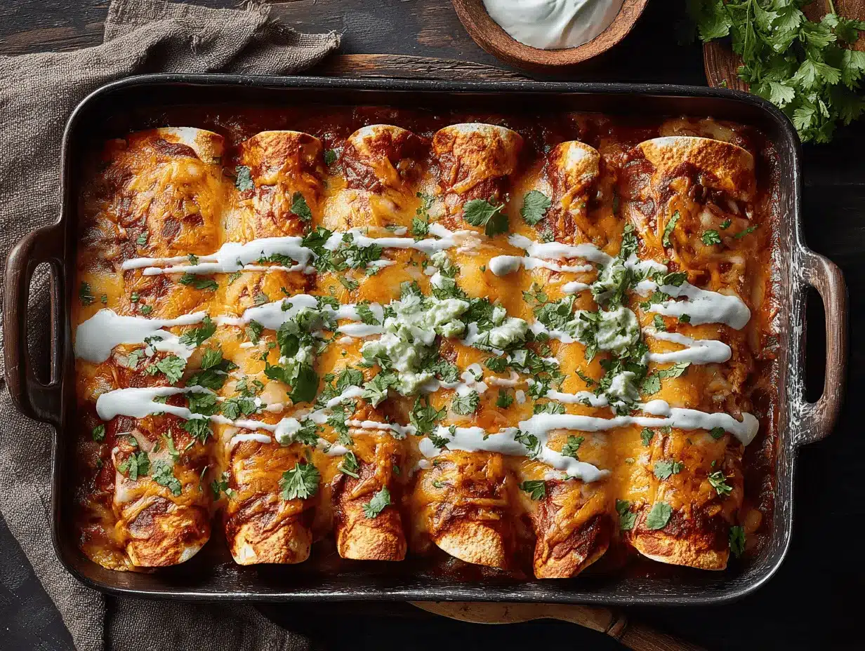 ranch chicken enchiladas preparation steps