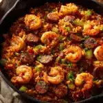 shrimp and sausage jambalaya - featured image